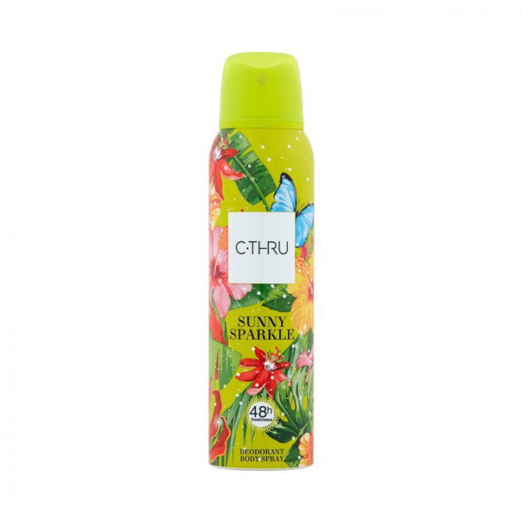 C-THRU deo spray Sunny Sparkle 150ml | Kosmetické a dentální výrobky - Dámská kosmetika - Deodoranty - Spray C-THRU deo spray Sunny Sparkle 150ml | Kosmetické a dentální výrobky - Dámská kosmetika - Deodoranty - Spray